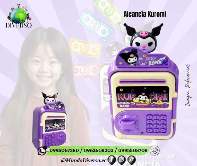 Alcancía KUROMI