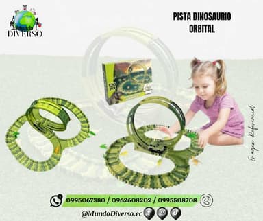 Pista Dinosaurio orbital
